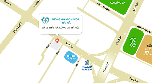 Bản đồ đường tới phòng khám